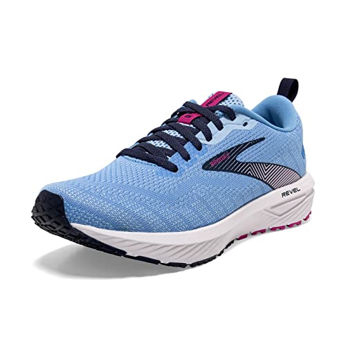 BROOKS Damen Revel 6 Sneaker, Marina/Lilac Rose/Pink Lady, 36.5 EU von Brooks