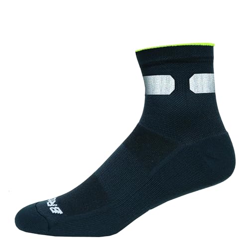 Brooks Carbonit-Socken, Asphalt/Nachtleben/Weiß, 38-40.5 EU von Brooks