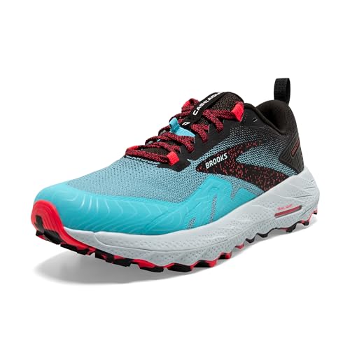 Brooks Damen Cascadia 17 Sneaker, Bluefish Black Diva Pink, 41 EU von Brooks