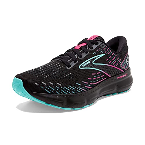 Brooks Damen Glycerin 20, Schwarz/Blaues Hell/Pink, 38 EU von Brooks