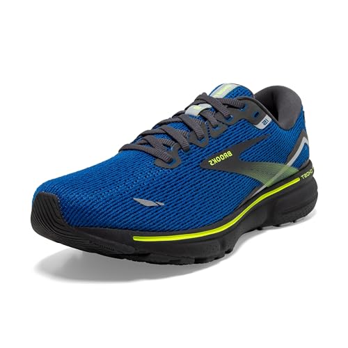 Brooks Herren Ghost 15 Neutral Running Shoe, Blau/Ebenholz/Grau, 42 EU von Brooks