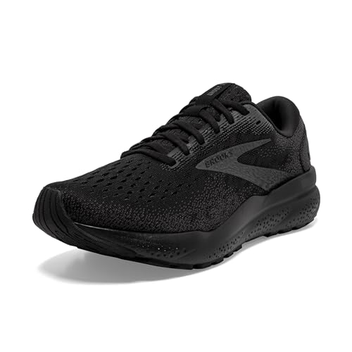 Brooks Herren Ghost 16 Sneaker, Schwarzes Ebenholz, 46 EU von Brooks