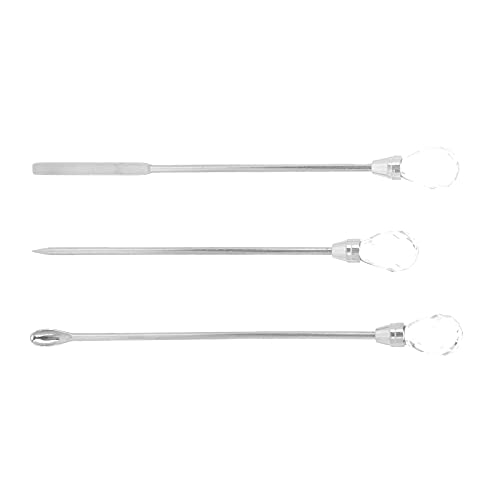 3pcs Professionelle Nagelkunst Rühre Stange, Löffel, Nadel -Set Edelstahl -DIY -Werkzeuge, Leichter Tragbar, Geeignet Zum Mischen und Aufnehmen von Nageldekorationen mit 3pcs Professionelle Nagelkunst Rühre Stange, Löffel, Nadel -Set Edelstahl -DIY -Werkzeuge, Leichter Tragbar, Geeignet Zum Mischen und Aufnehmen von Nageldekorationen mit von Brrnoo