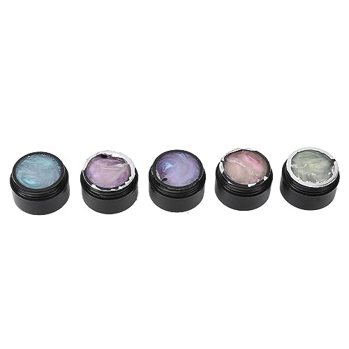 Nagelverlängerungsgel in 5 Farben, Skulptur-Carving-Nagelgel für Künstleranfänger, Dauerhaftes DIY-Nagelkunstdesign mit Sicherer und Milder Formulierung, Professionelle Nagelverlängerungsgel in 5 Farben, Skulptur-Carving-Nagelgel für Künstleranfänger, Dauerhaftes DIY-Nagelkunstdesign mit Sicherer und Milder Formulierung, Professionelle von Brrnoo