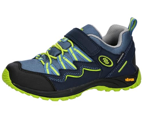 Brütting Atlanta Low VS Traillaufschuh, Marine/blau/Lemon, 31 EU von Brütting