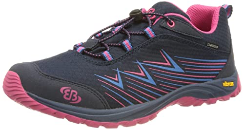 Brütting Mädchen Chesna Low Cross-Laufschuh, marine/blau/pink, 31 EU von Brütting