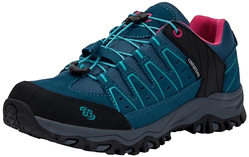 Brütting Jungen Mädchen Mount Pinos Kids Low Trekkingsschuhe, Petrol/Türkis, 30 EU von Brütting