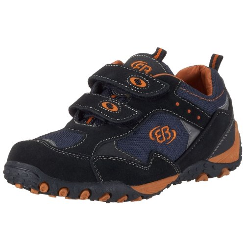 Brütting Lucca V 501054, Jungen Sneaker, blau, (marine-orange-silber), EU 34 von Brütting