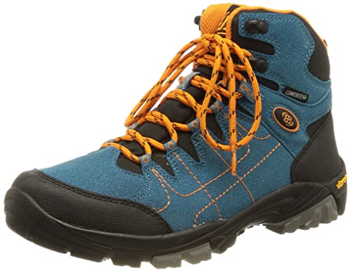 Brütting Unisex Kinder Mount Shasta Kids Hi Cross-Laufschuh, petrol/schwarz/orange, 31 EU von Brütting