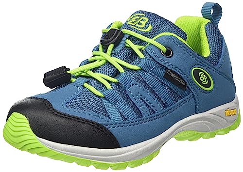 Brütting Ohio Low Traillaufschuh, Petrol/Lemon, 34 EU von Brütting