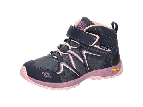 Brütting Rockwall Trekkingsstiefel, Marine/Rosa, 31 EU von Brütting