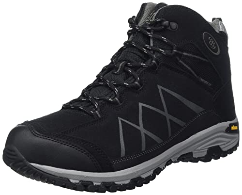 Brütting Unisex Kansas High Traillaufschuhe, schwarz/anthrazit, 37 EU von Brütting