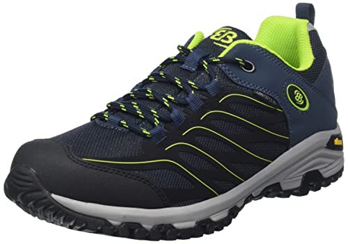 Brütting Unisex Mount Hayes Low Traillaufschuhe, Marine/Lemon, 40 EU von Brütting