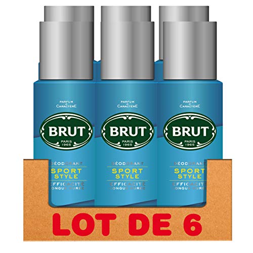 Brut Herren-Deodorant, Spray 200 ml, 6er-Pack von Brut