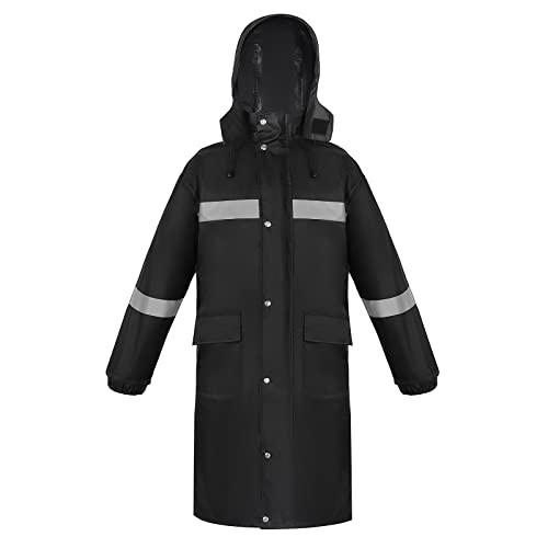 Btmpmcs Herren Reflektierend Regenjacke Wiederverwendbar Lang Regenponcho Ripstop Atmungsaktiver Mehrzweck Regenmantel Wasserdicht Winddicht Regenanzug Btmpmcs Herren Reflektierend Regenjacke Wiederverwendbar Lang Regenponcho Ripstop Atmungsaktiver Mehrzweck Regenmantel Wasserdicht Winddicht Regenanzug von Btmpmcs