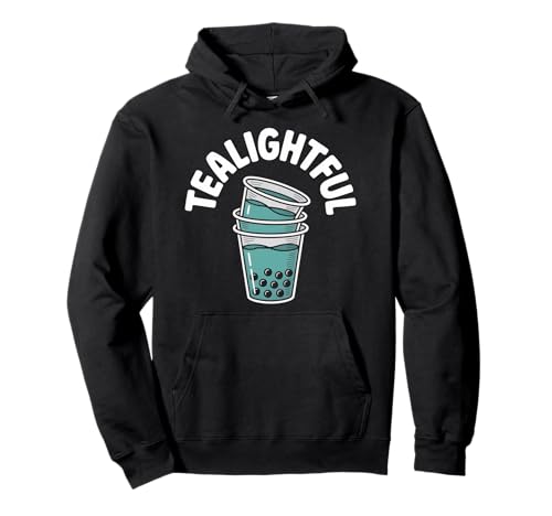Lustiges Teelicht im Bubble Tea-Design Pullover Hoodie Lustiges Teelicht im Bubble Tea-Design Pullover Hoodie von Bubble Tea Enthusiasts Fun Lovers