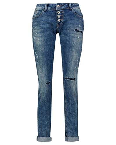 Buena Vista Damen Jeans Malibu Cozy Denim (as3, Alpha, m, Regular, Regular, Queen Blue) von Buena Vista