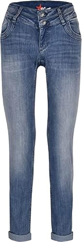 Buena Vista Damen Jeans Malibu II Stretch Denim Dream Blue - M von Buena Vista