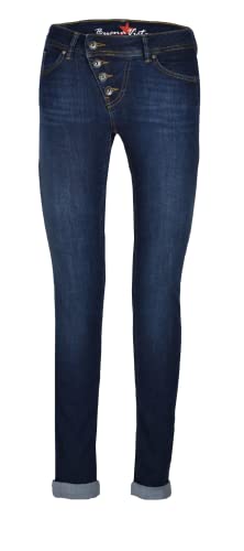 Buena Vista Damen Jeans Malibu Stretch Denim (as3, Alpha, l, Regular, Regular, Dark Blue, L) von Buena Vista