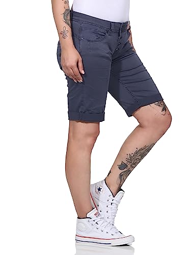 Buena Vista Jeans Hosen Damen - Malibu Short - Stretch Twill - dunkleres blau (as3, Alpha, x_s, Regular, Regular) von Buena Vista