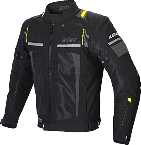 Büse Livorno Meshjacke Motorradjacke schwarz Herren 3XL von Büse