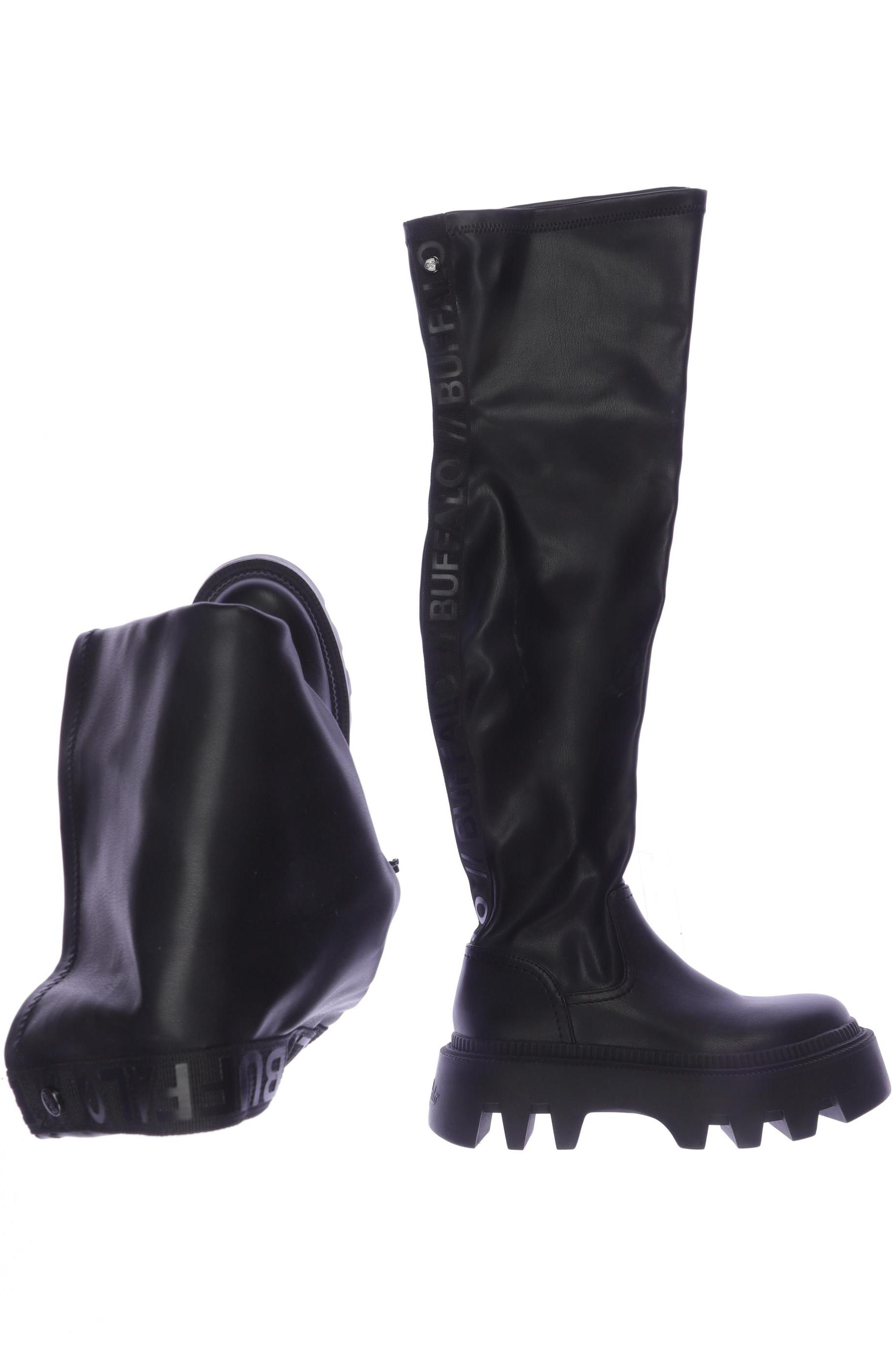 Buffalo London Damen Stiefel, schwarz, Gr. 37 von Buffalo LONDON