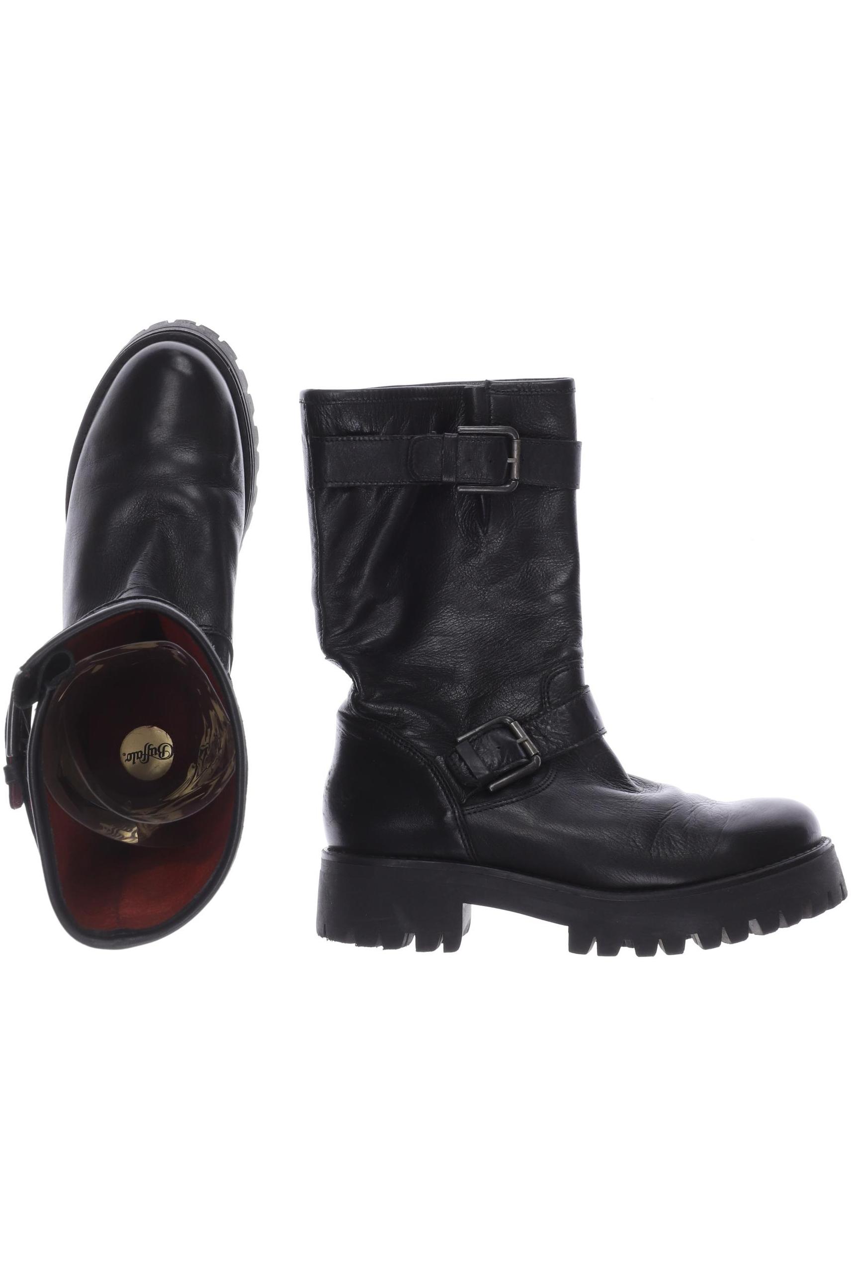 Buffalo London Damen Stiefel, schwarz, Gr. 37 von Buffalo LONDON