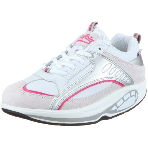 Buffalo 110350 7000-145 SOFT ACTION LEATHER WHITE396, Damen Sportschuhe - Fitness, Weiss (WHITE396), EU 37 von Buffalo