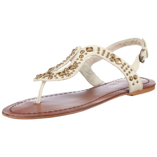 Buffalo 309-1359 valery leather, Damen Sandalen/Zehentrenner, weiss, (white 09), EU 40 von Buffalo