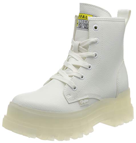 Buffalo Damen ASPHA RLD Mode-Stiefel, White, 38 EU von Buffalo