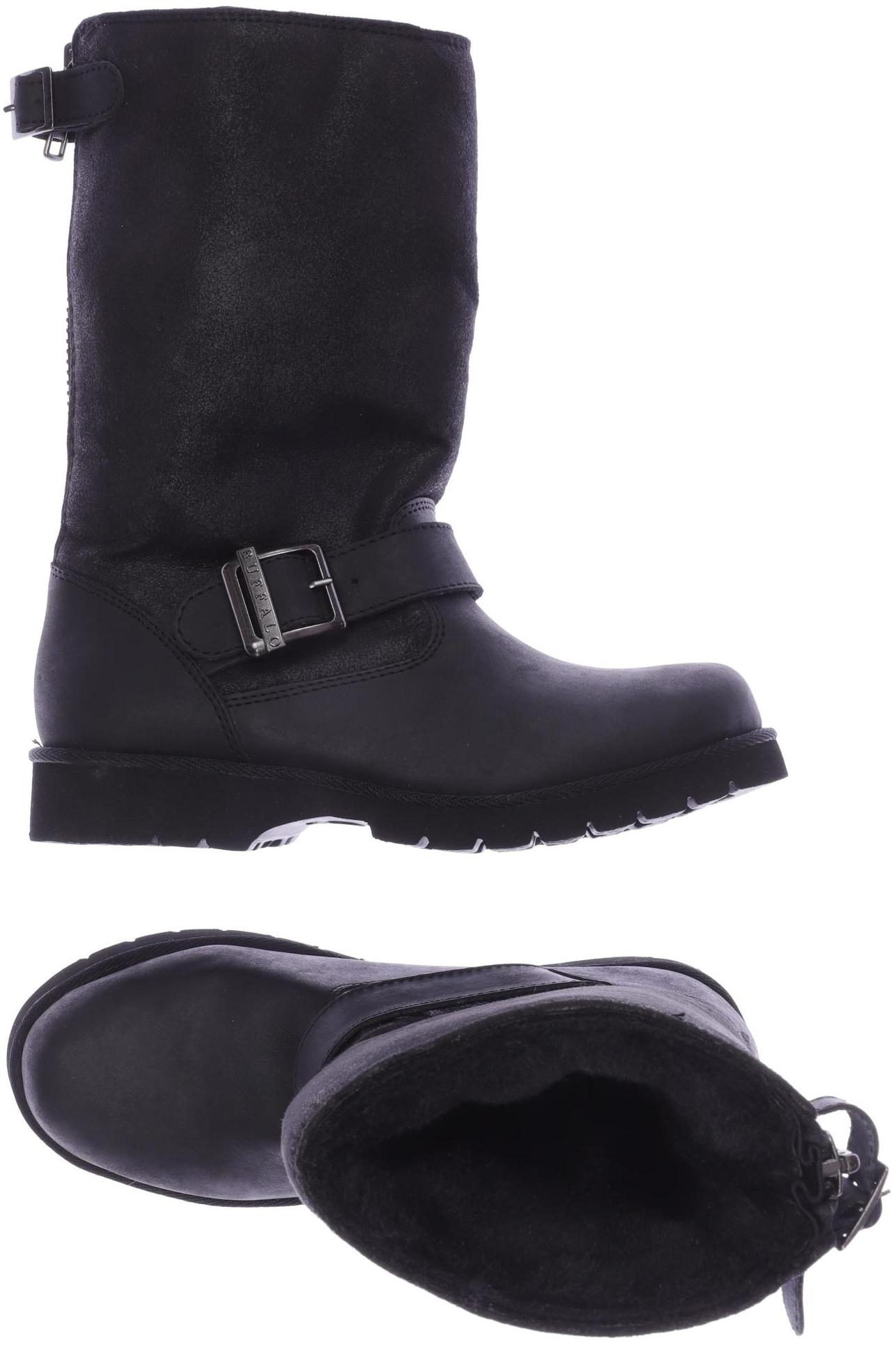 Buffalo London Damen Stiefel, schwarz, Gr. 37 von Buffalo LONDON