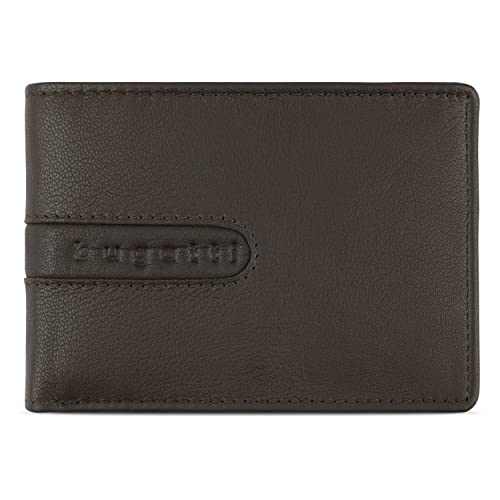 bugatti Bomba Wallet with Flap Brown von bugatti