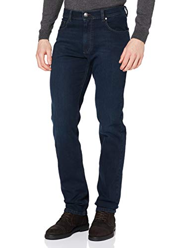 bugatti Herren 3280d-16640 Loose Fit Jeans, Schwarz (Dark Navy 293), 40W / 34L EU von bugatti