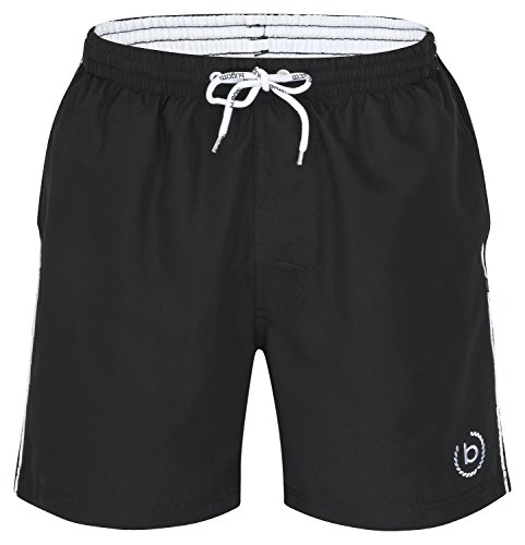 bugatti® - Herren Badeshort schwarz, in Größe XXXL von bugatti