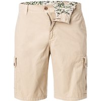 bugatti Herren Cargoshorts beige Baumwolle von Bugatti