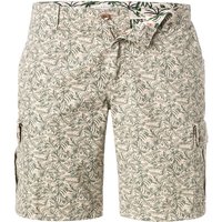 bugatti Herren Cargoshorts beige Baumwolle von Bugatti