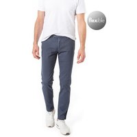 bugatti Herren Chino blau Baumwolle von Bugatti