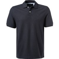 bugatti Herren Polo-Shirt blau Baumwoll-Piqué von Bugatti