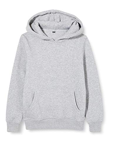 Build Your Brand Herren BY117-Basic Kids Hoody Hooded Sweatshirt, heidegrau, 158/164 von Build Your Brand