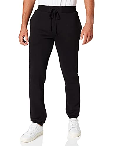 Build Your Brand Herren Relaxed Sporthose Heavy Sweatpants, Schwarz (Black 00007), 5XL von Build Your Brand