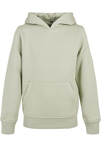 Build Your Brand Unisex Kinder BY117-Basic Kids Hoody Kapuzenpullover, softsalvia, 110/116 von Build Your Brand