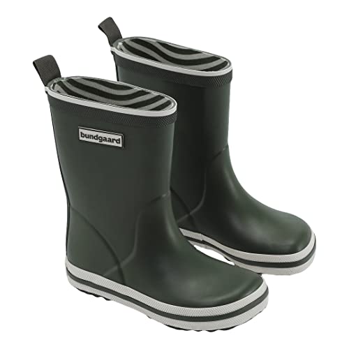 Bundgaard Gummistiefel Charly High Naturkautschuk Outdoor Grün, Schuhgröße:EUR 28 von Bundgaard