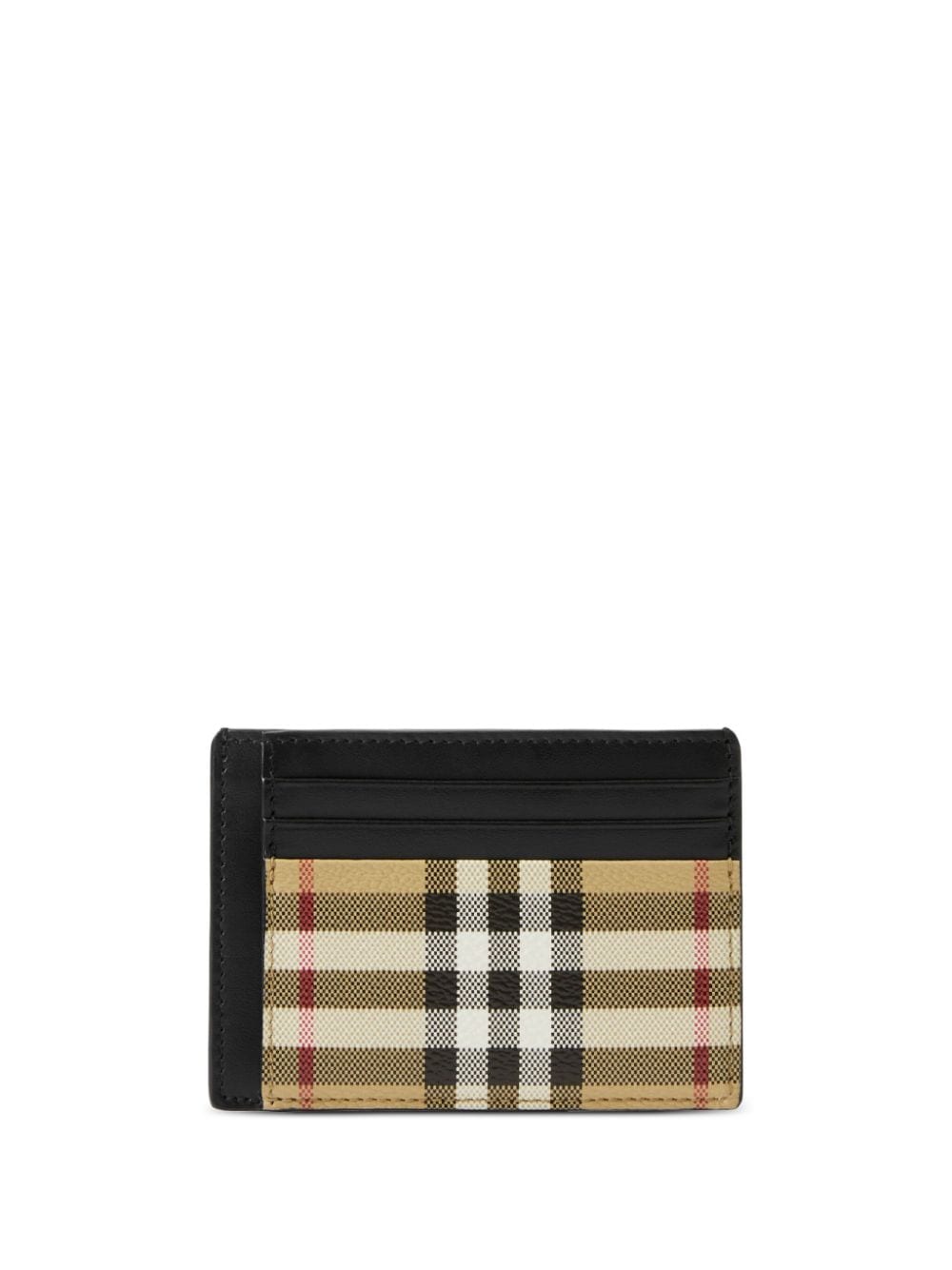 Burberry Kartenetui mit Vintage-Check - Schwarz von Burberry