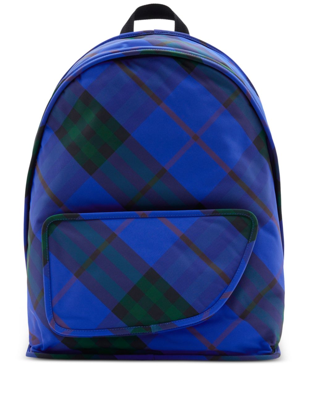 Burberry Shield Rucksack mit Vintage Check-Print - Blau von Burberry