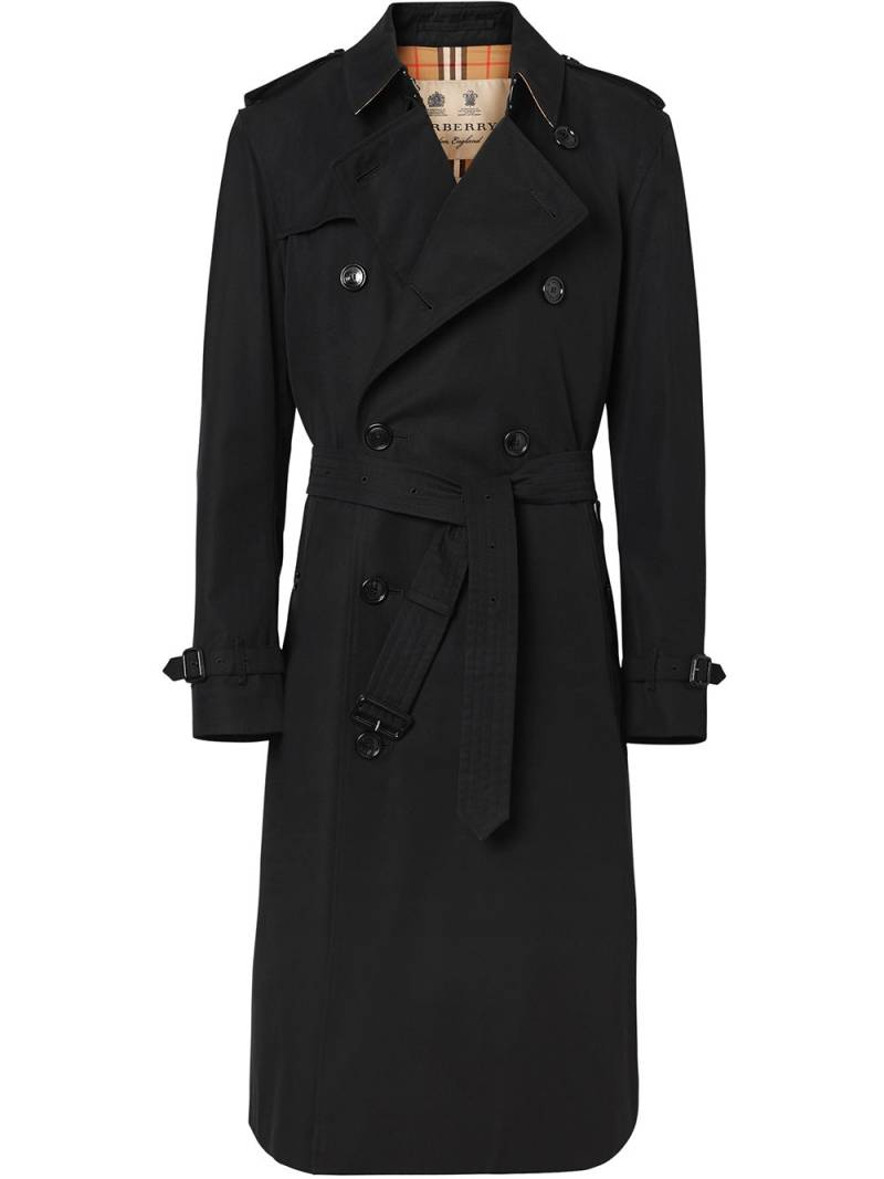 Burberry 'The Long Kensington Heritage' Trenchcoat - Schwarz von Burberry