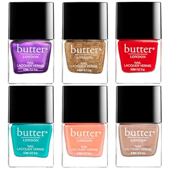 Aktion - butter London Glam Rock 6 Set - reisefreundliche Nagellacke von Butter London