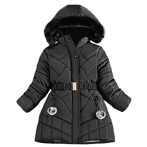 BuzkiK Kinder Steppjacke Dicke Kinderjacke Parka Jacke Steppjacke Jacken Für Jungen, Unisex Übergangsjacke Reißverschluss Mäntel Kinder Jacke Mädchen: Oberbekleidung Teddy Fleece Jacke von BuzkiK