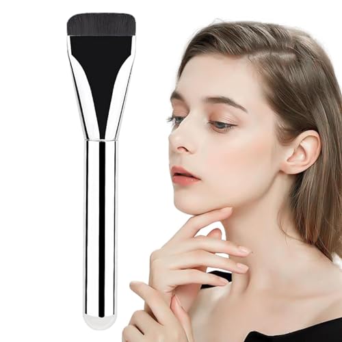 Foundation Pinsel Make-up Pinsel Für Frauen Mädchen Concealer Pinsel Kosmetikpinsel Für Cremige, Pudrige Oder Flüssige Foundation, Gesicht Pinsel Zum Mischen Von Flüssigkeit, Creme, Concealer von Bvizyelck