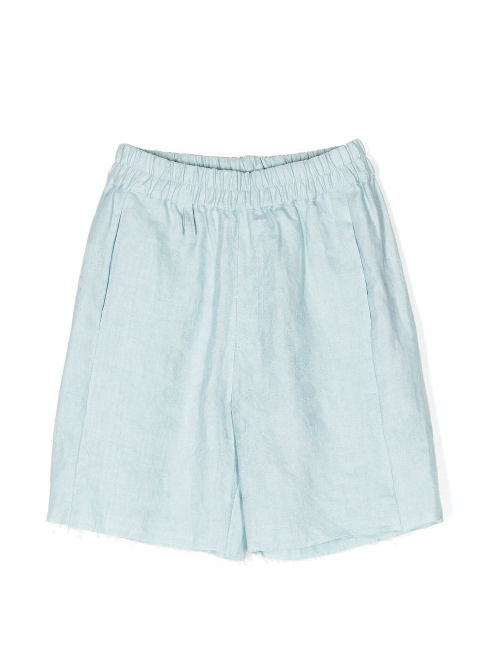 By Walid x Kindred Shorts mit elastischem Bund - Blau von By Walid