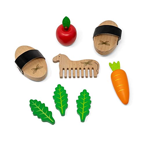 byAstrup holzspielzeug Pferdepflege-Set 10 cm braun byAstrup holzspielzeug Pferdepflege-Set 10 cm braun von ByAstrup